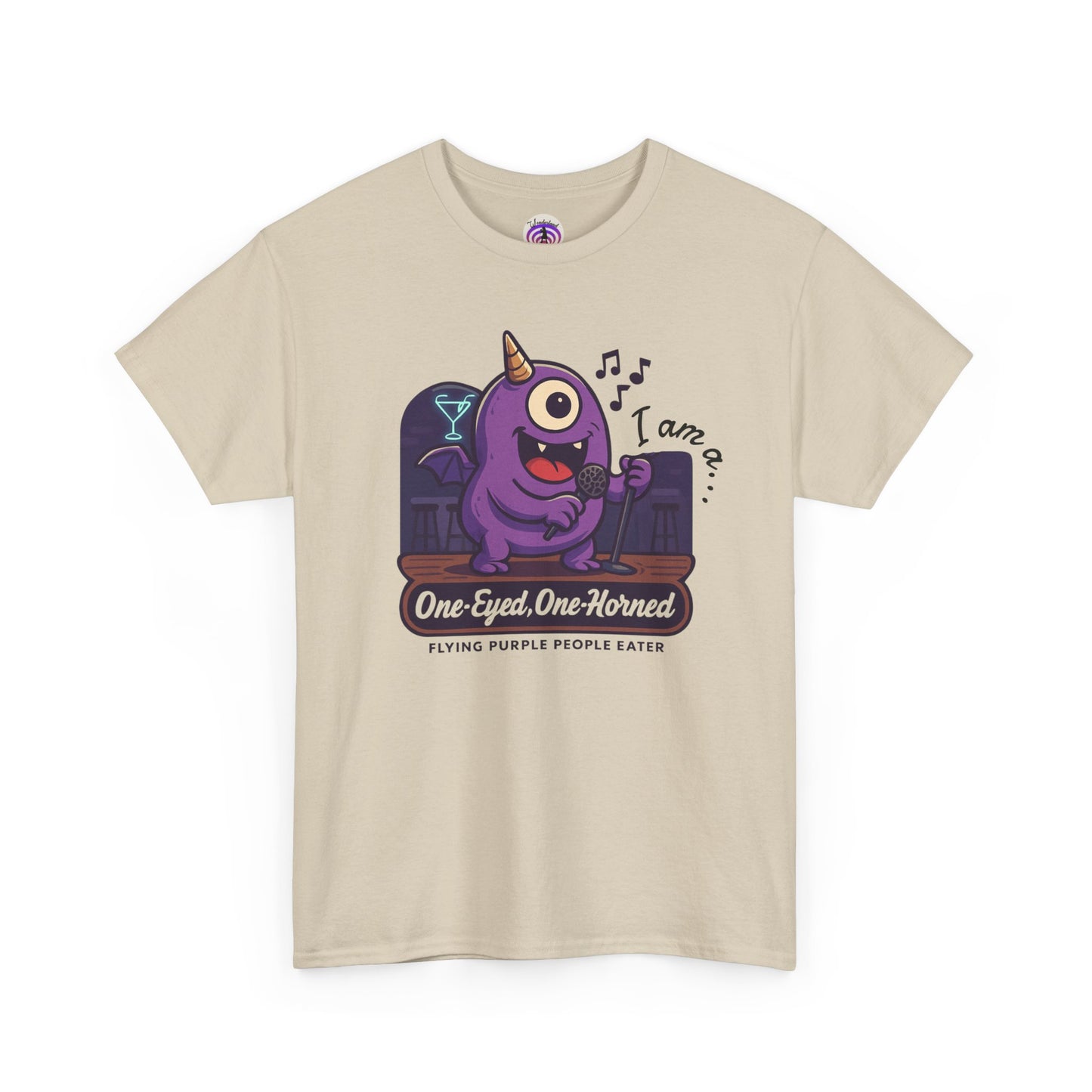 T-shirt One Eyed One Horned Flying Purple People Eater Karaoke Unisex Tee