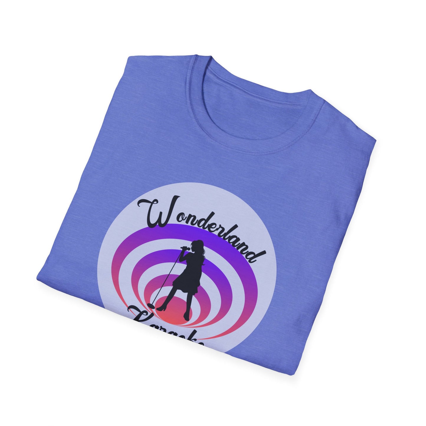 Wonderland Karaoke Logo Unisex Softstyle T-Shirt