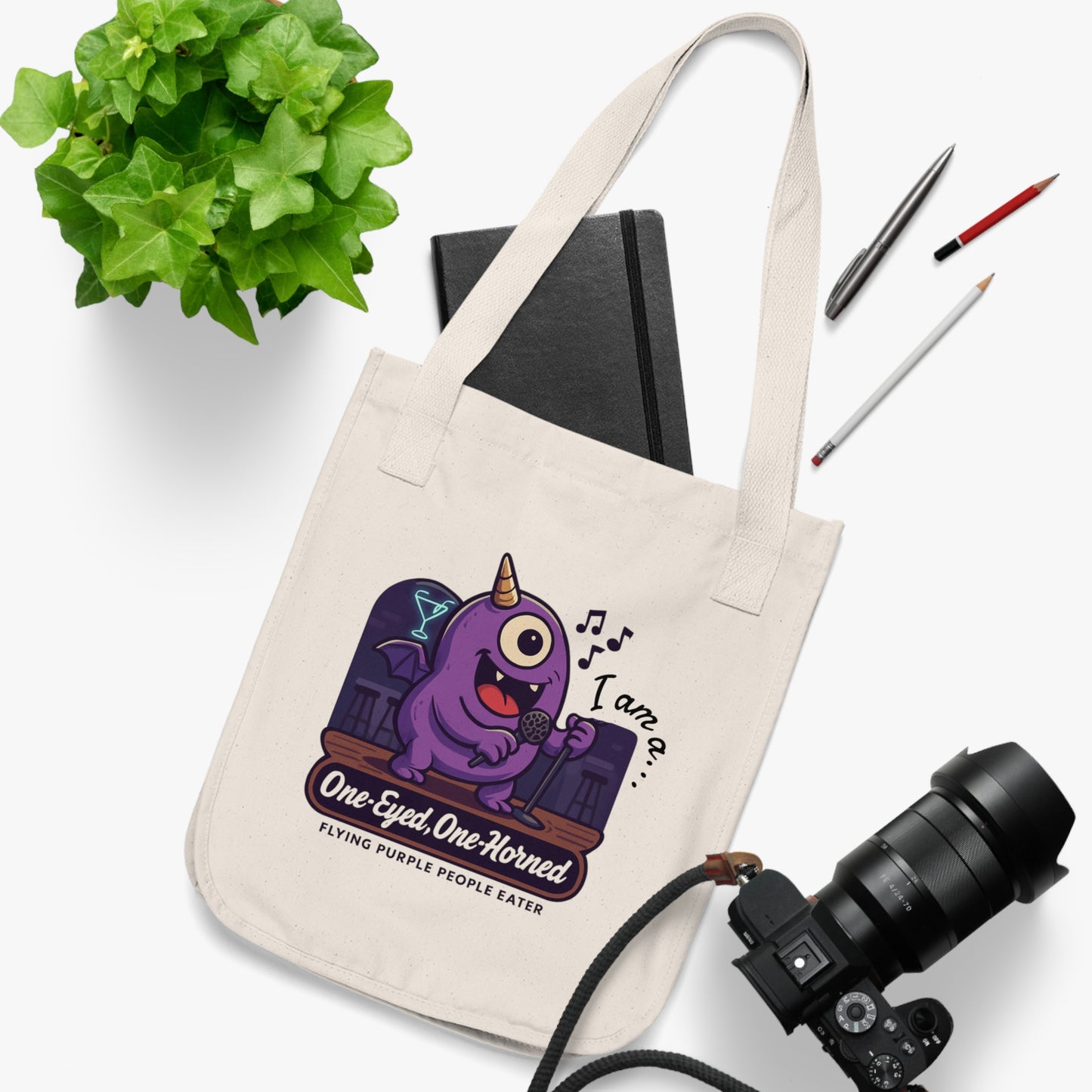 Organic Canvas Tote Bag