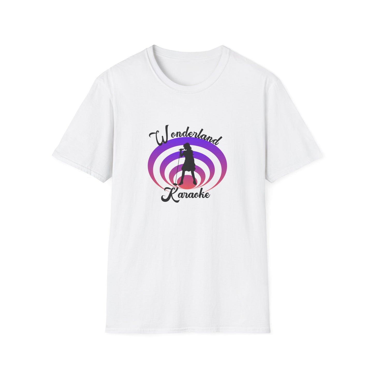 Wonderland Karaoke Logo Unisex Softstyle T-Shirt