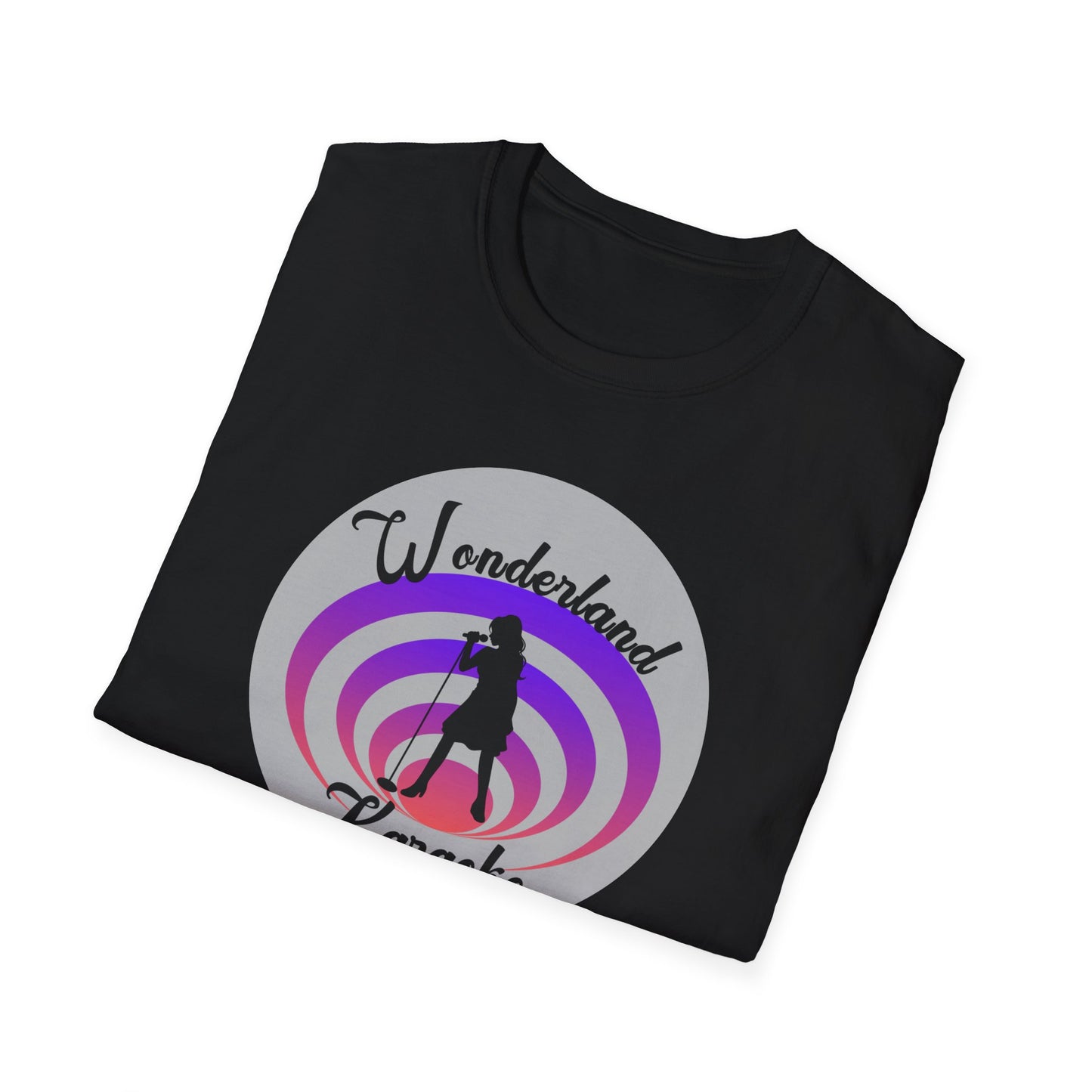 Wonderland Karaoke Logo Unisex Softstyle T-Shirt