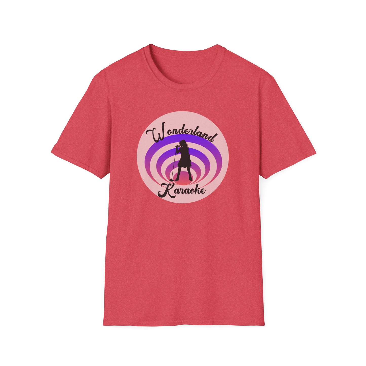Wonderland Karaoke Logo Unisex Softstyle T-Shirt