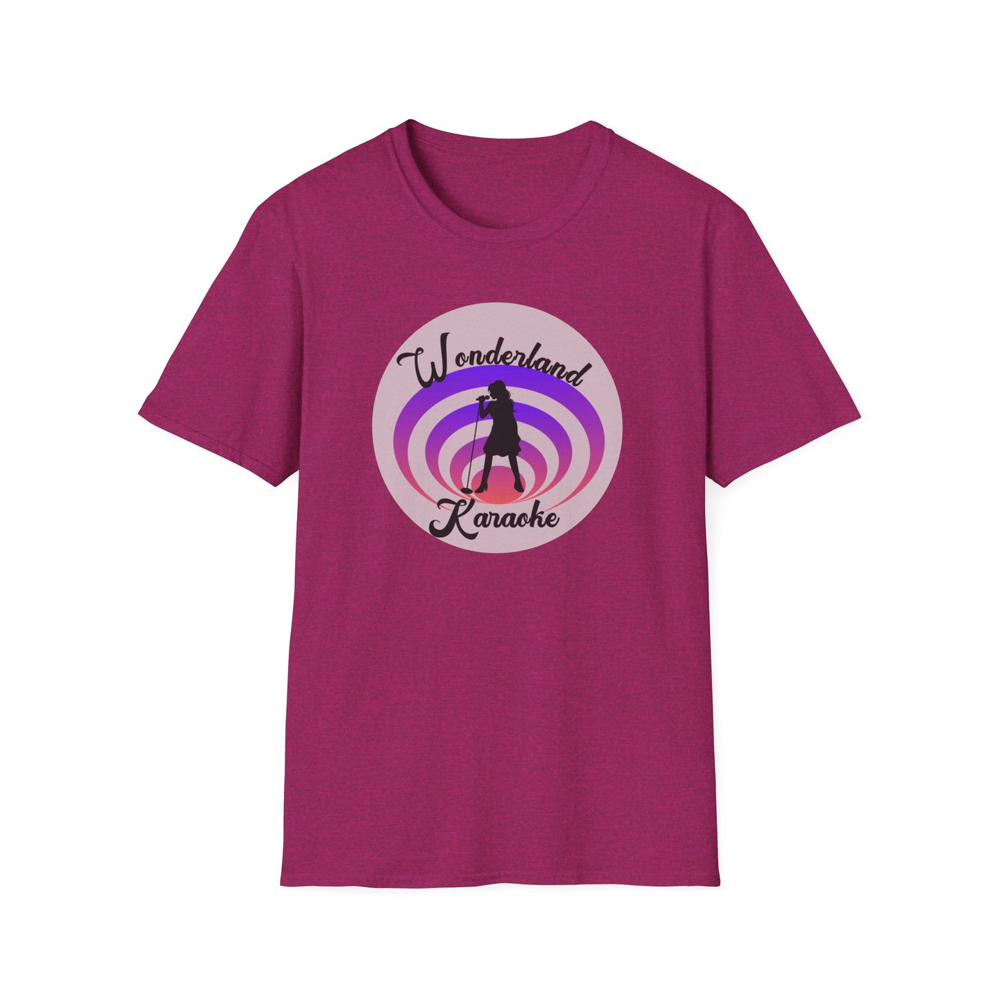 Wonderland Karaoke Logo Unisex Softstyle T-Shirt