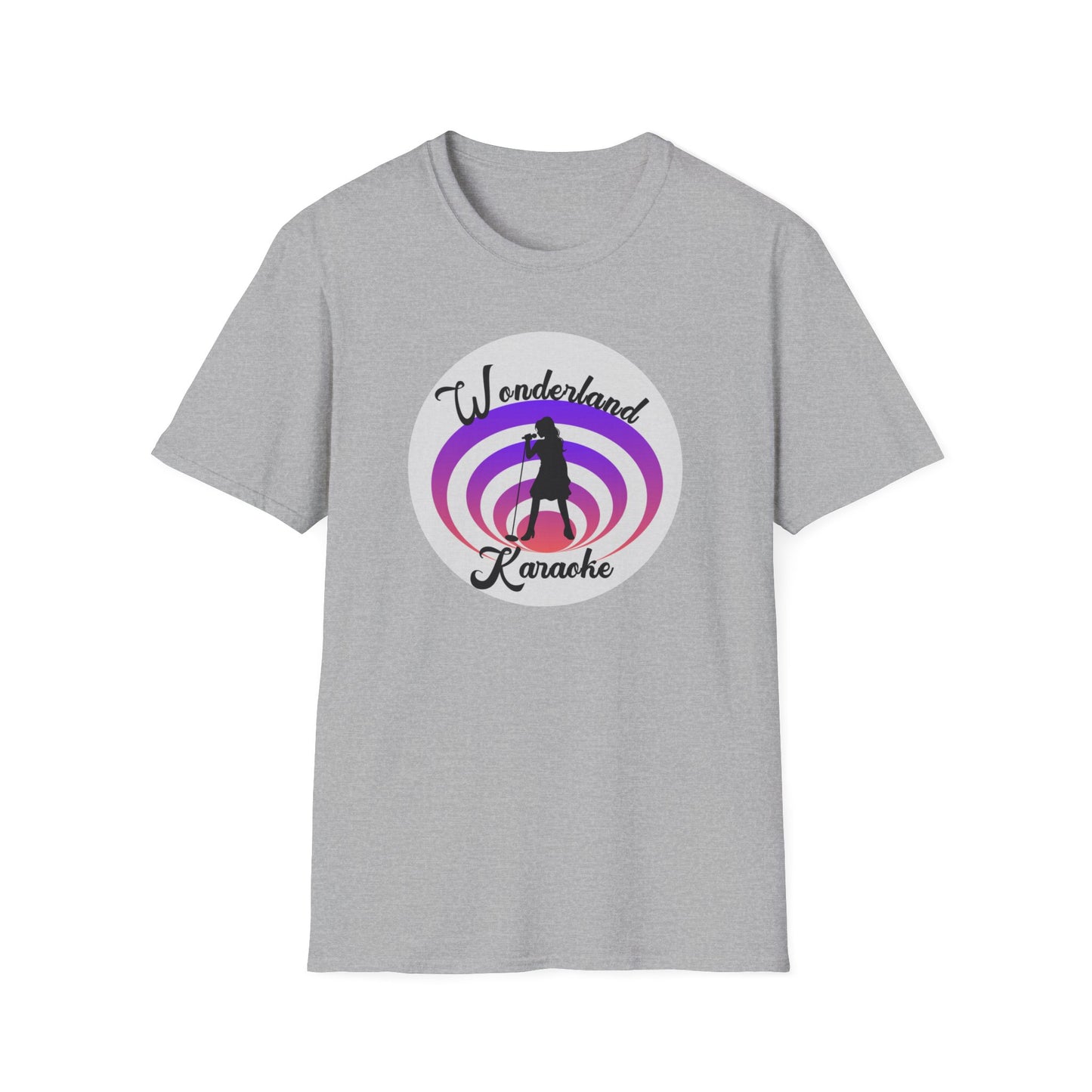 Wonderland Karaoke Logo Unisex Softstyle T-Shirt