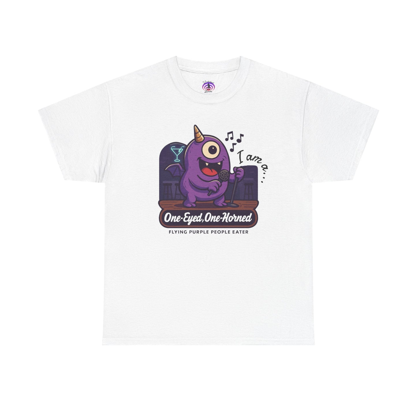 T-shirt One Eyed One Horned Flying Purple People Eater Karaoke Unisex Tee