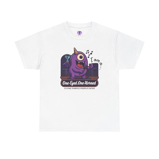 T-shirt One Eyed One Horned Flying Purple People Eater Karaoke Unisex Tee