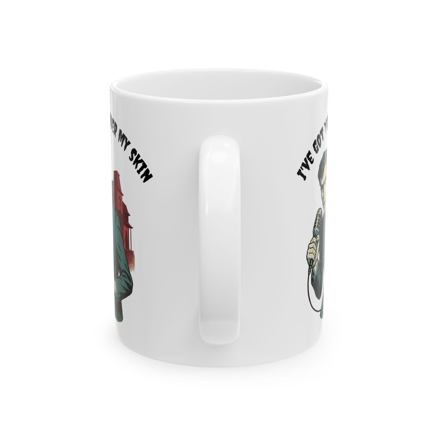 Edgy Ceramic Mug for Music Lovers - Perfect Gift for Coffee, Tea, Christmas, Halloween, or Birthdays, 11oz, 15oz