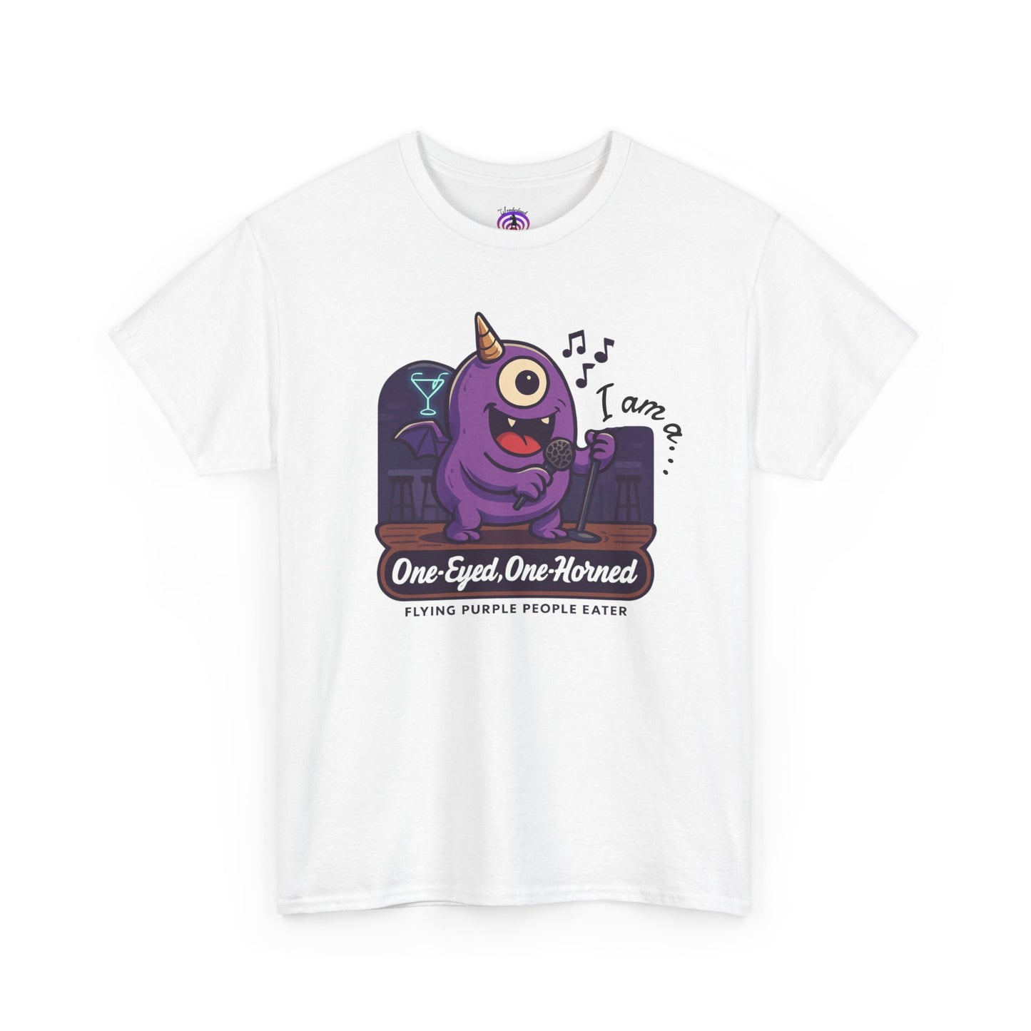 T-shirt One Eyed One Horned Flying Purple People Eater Karaoke Unisex Tee
