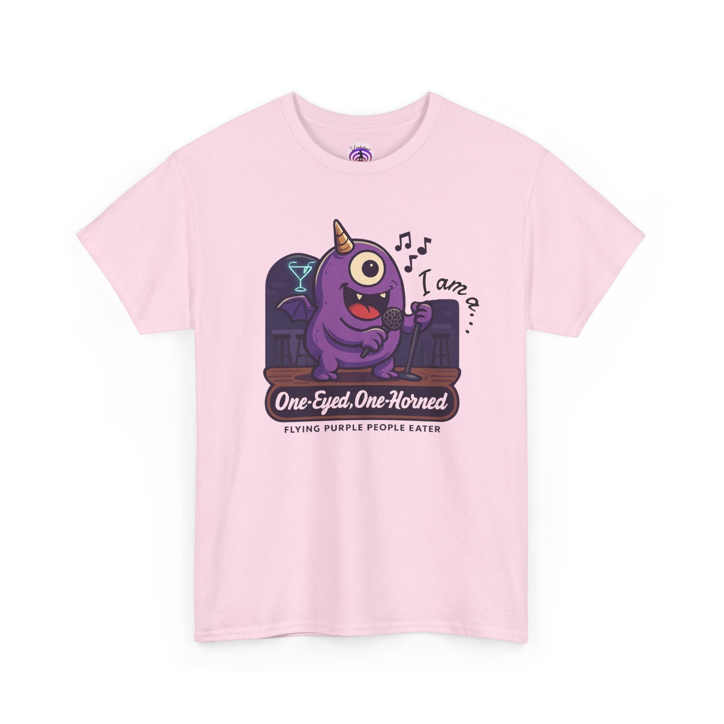 T-shirt One Eyed One Horned Flying Purple People Eater Karaoke Unisex Tee