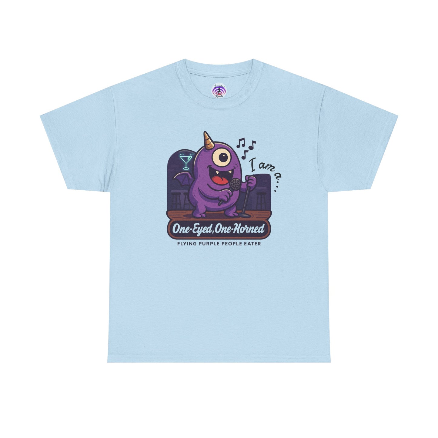 T-shirt One Eyed One Horned Flying Purple People Eater Karaoke Unisex Tee