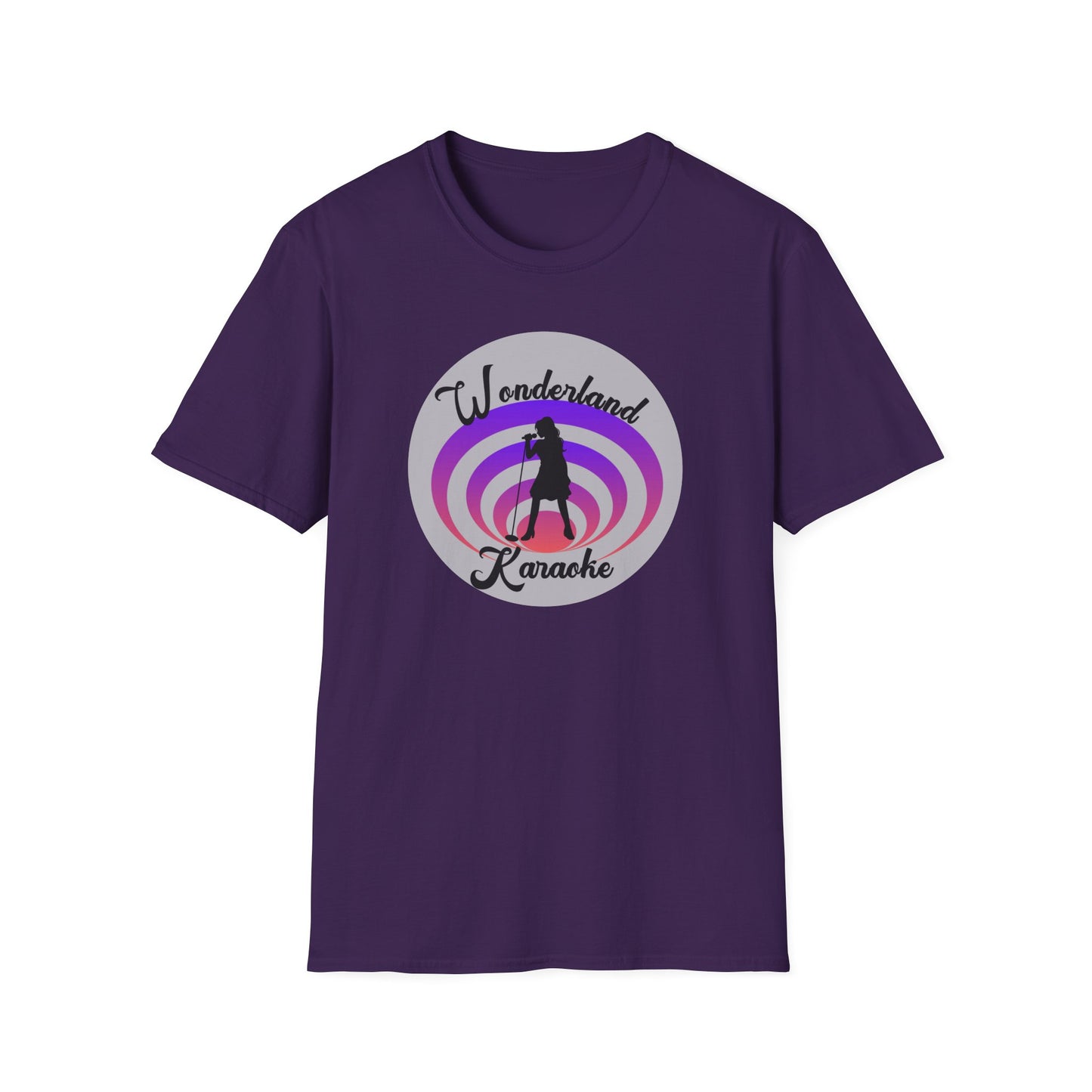 Wonderland Karaoke Logo Unisex Softstyle T-Shirt