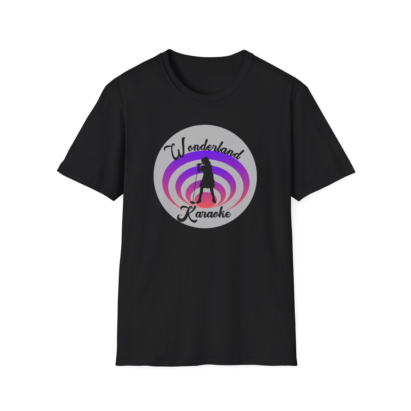 Wonderland Karaoke Logo Unisex Softstyle T-Shirt