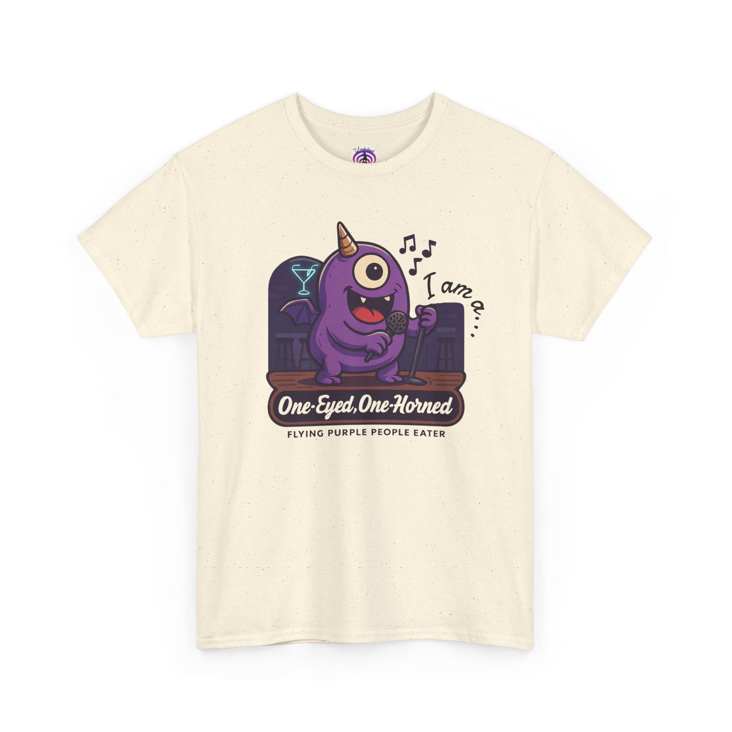 T-shirt One Eyed One Horned Flying Purple People Eater Karaoke Unisex Tee