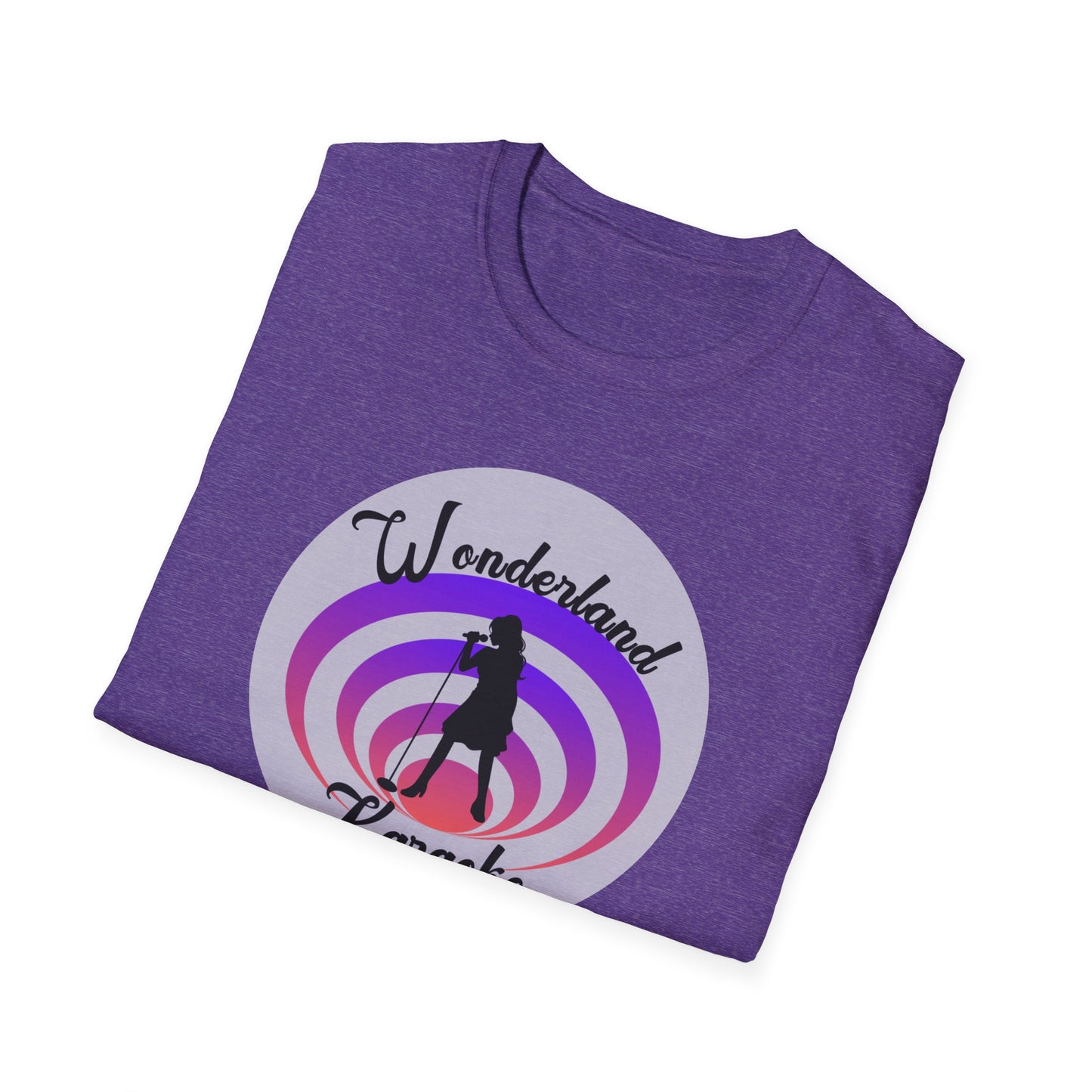 Wonderland Karaoke Logo Unisex Softstyle T-Shirt