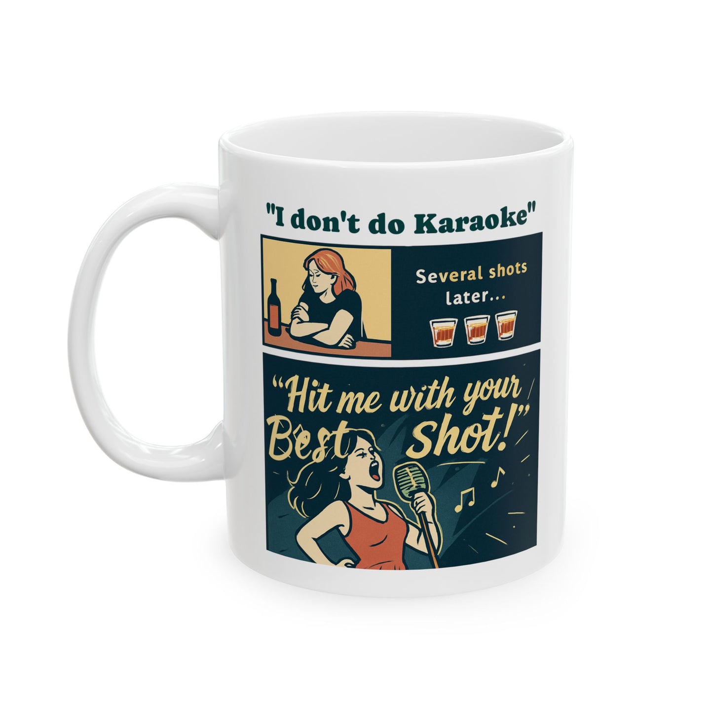 Humorous Ceramic Mug | Fun Coffee Cup for Friends, Gift for Birthdays, Office Humor, Tea Lovers, Quirky Kitchen Decor