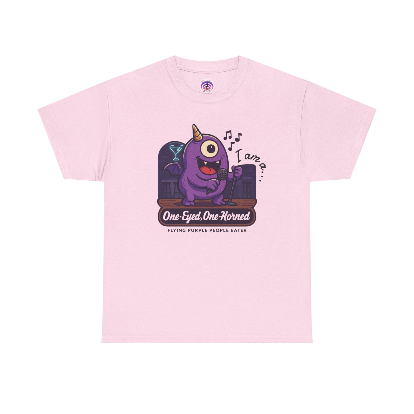 T-shirt One Eyed One Horned Flying Purple People Eater Karaoke Unisex Tee