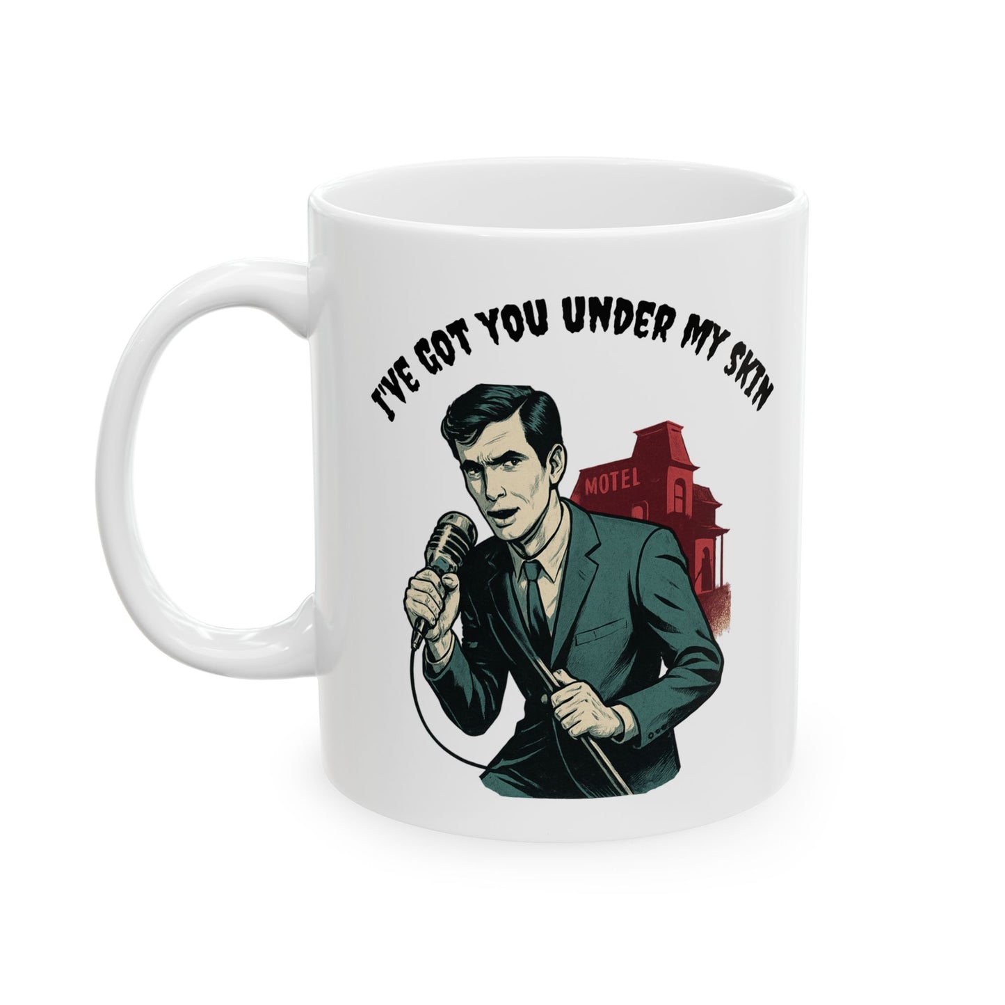 Edgy Ceramic Mug for Music Lovers - Perfect Gift for Coffee, Tea, Christmas, Halloween, or Birthdays, 11oz, 15oz