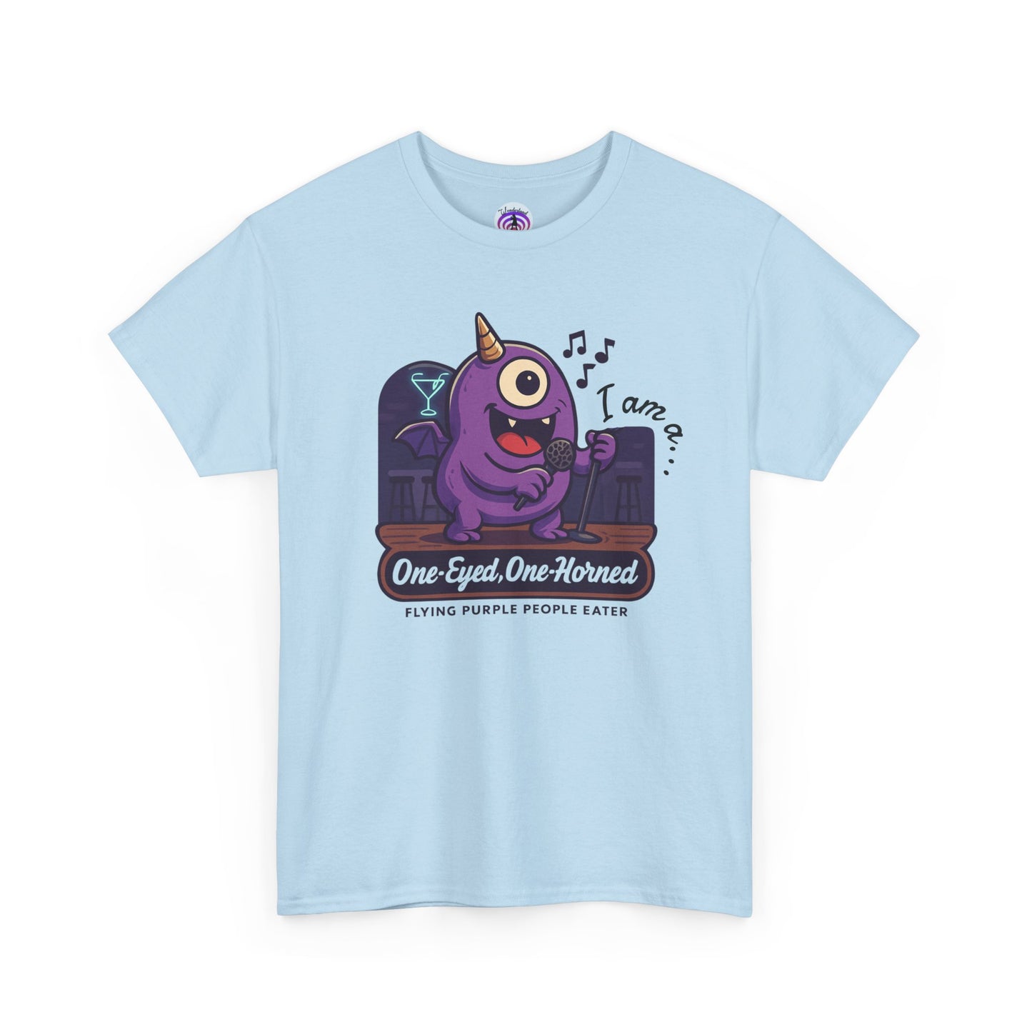 T-shirt One Eyed One Horned Flying Purple People Eater Karaoke Unisex Tee