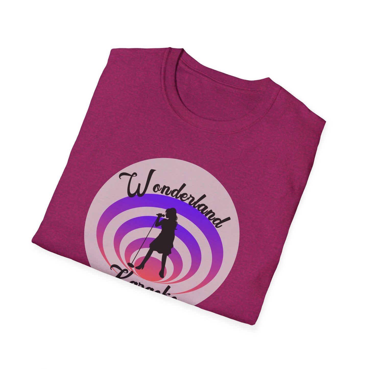 Wonderland Karaoke Logo Unisex Softstyle T-Shirt