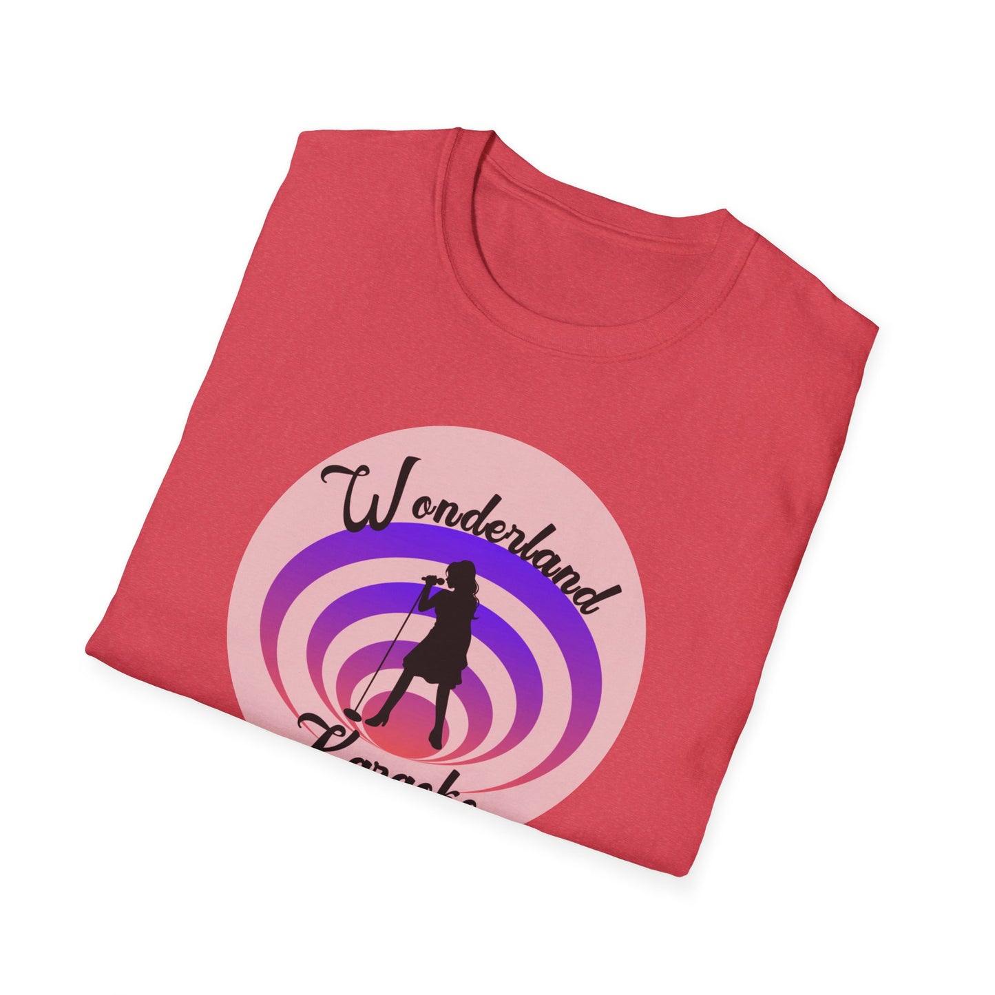 Wonderland Karaoke Logo Unisex Softstyle T-Shirt