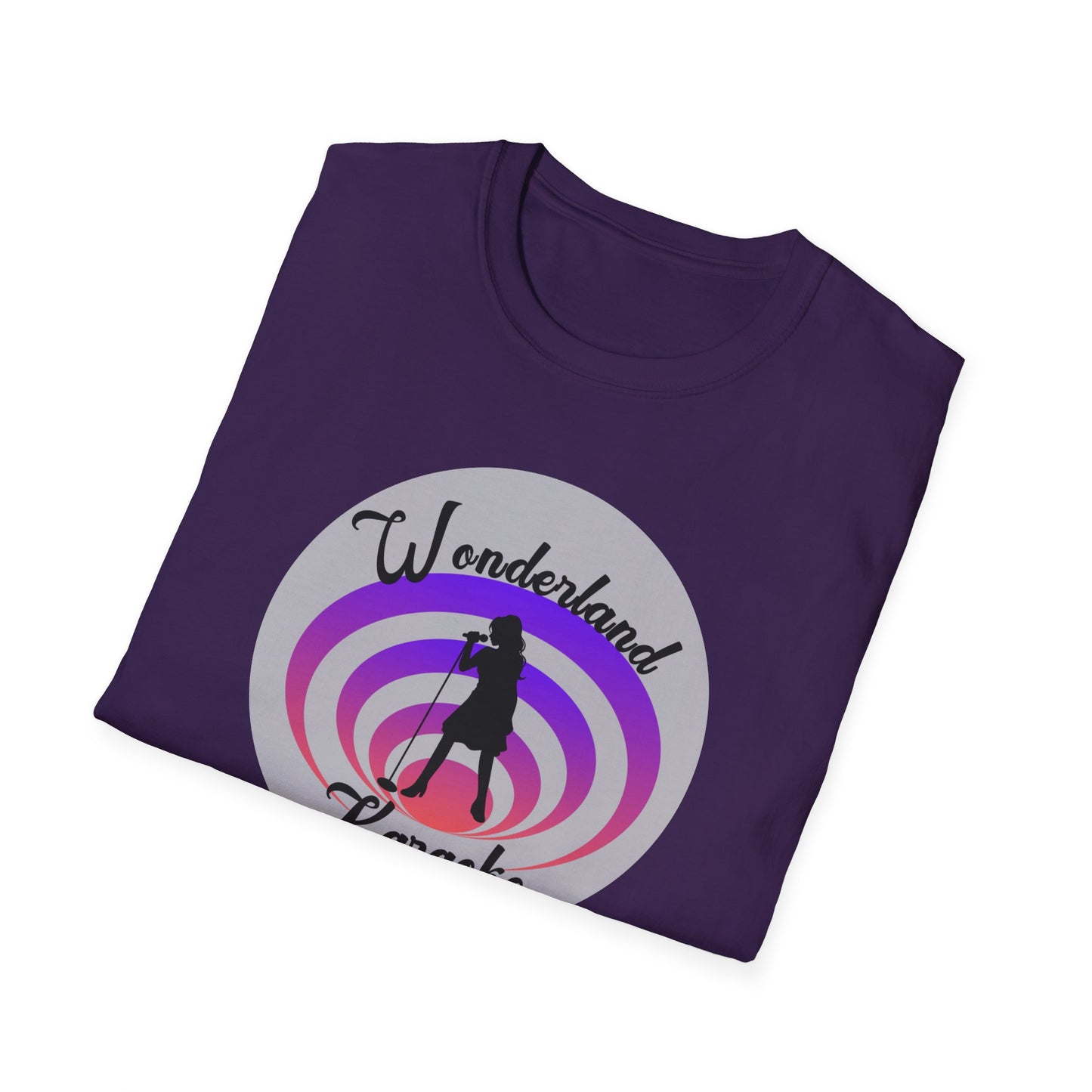 Wonderland Karaoke Logo Unisex Softstyle T-Shirt