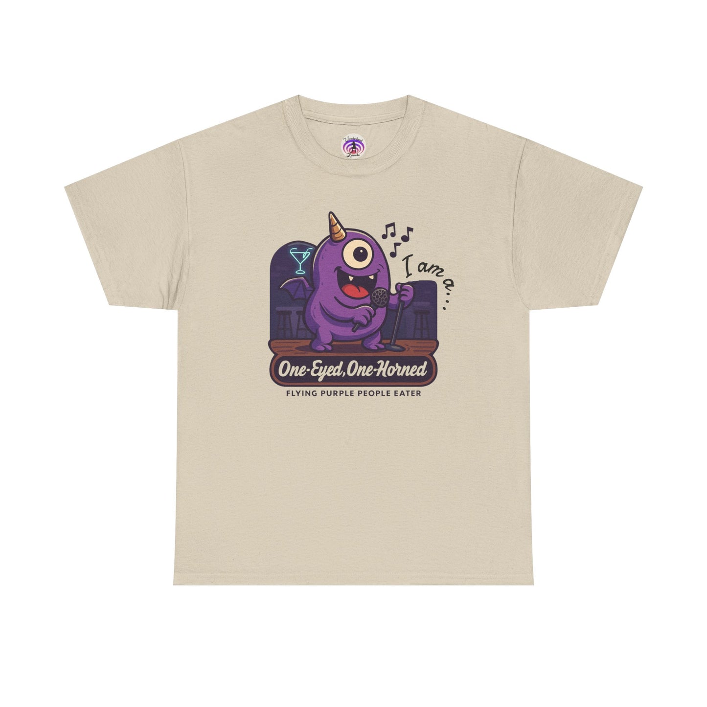 T-shirt One Eyed One Horned Flying Purple People Eater Karaoke Unisex Tee