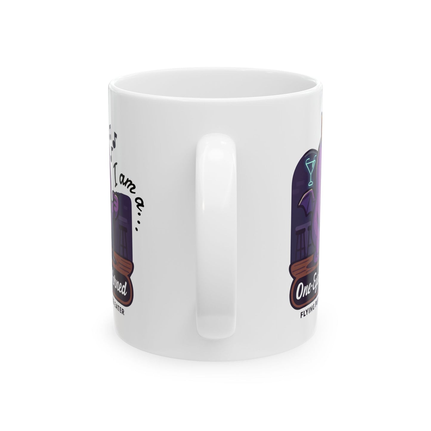 Whimsical Ceramic Mug: Perfect for Unicorn Lovers, Gift for Birthdays, Cozy Nights, Home Decor, Fun Drinkware