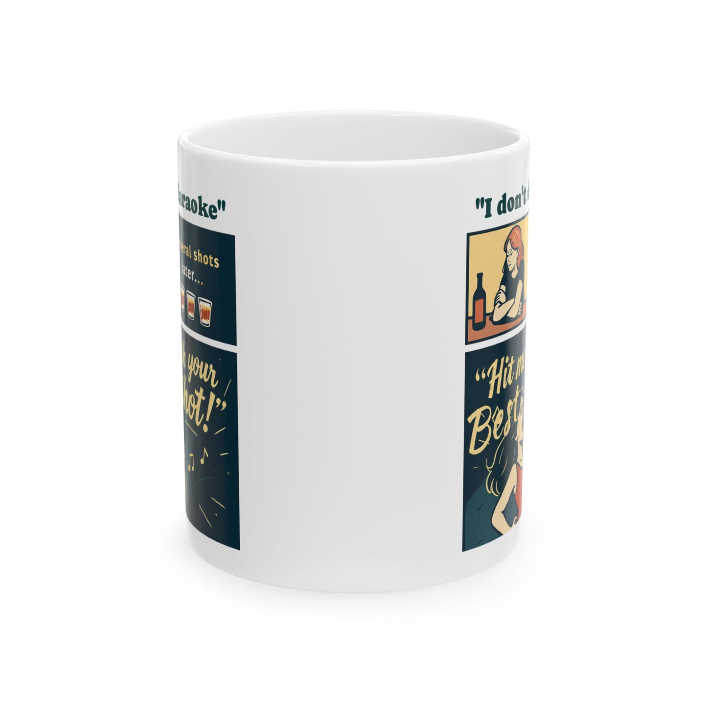 Humorous Ceramic Mug | Fun Coffee Cup for Friends, Gift for Birthdays, Office Humor, Tea Lovers, Quirky Kitchen Decor